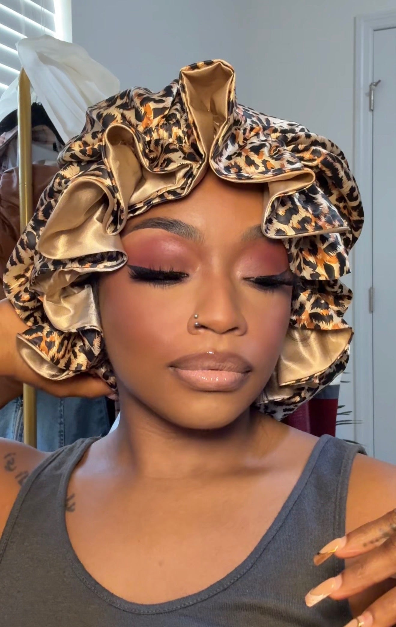 Cheetah Fevah Bonnet