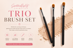 Trio  Brush Set